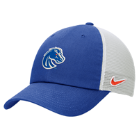 Image of BOISE STATE HAT SOFT MESH/ADJ SMALL ROYAL BRONCO CENTER ROYAL -  royalwhite