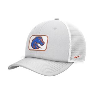 Boise State Hat  Embd Patch Trucker Snapback