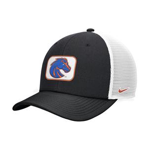 Image of BOISE STATE HAT  EMBD PATCH TRUCKER SNAPBACK -  black