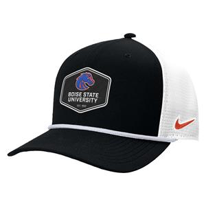 Image of BOISE STATE HAT ROPE PATCH NIKE -  black