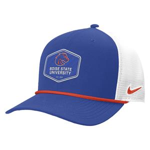 Image of BOISE STATE HAT ROPE PATCH NIKE -  royal