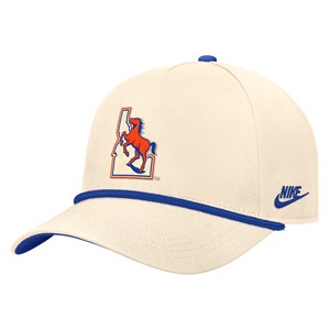 Boise State Cap - Vault Logo Rope, Cream/Royal Blue by Nike - main view