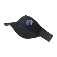 Image of BOISE STATE VISOR- DRI FIT WITH BRONCO LOGO -  black