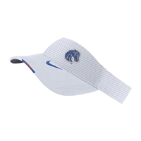 Image of BOISE STATE VISOR- DRI FIT WITH BRONCO LOGO -  white