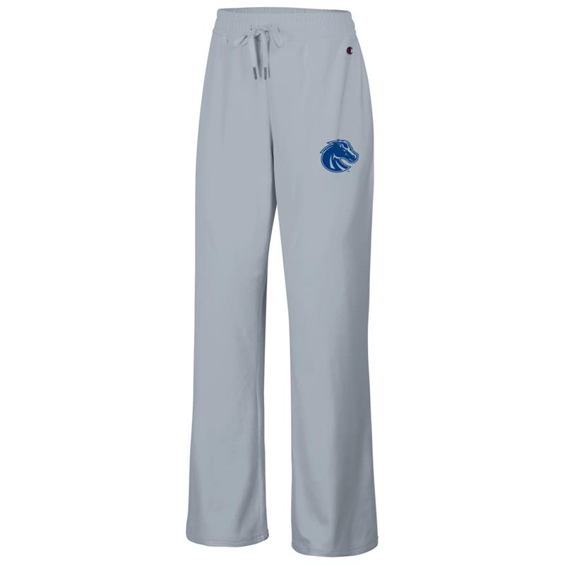 Boise State Women’s Wide-Leg Performance Pant with Left Thigh Logo by Champion (SKU 13440732524) Boise State Women’s Wide-Leg Performance Pant with Left Thigh Logo by Champion - main view