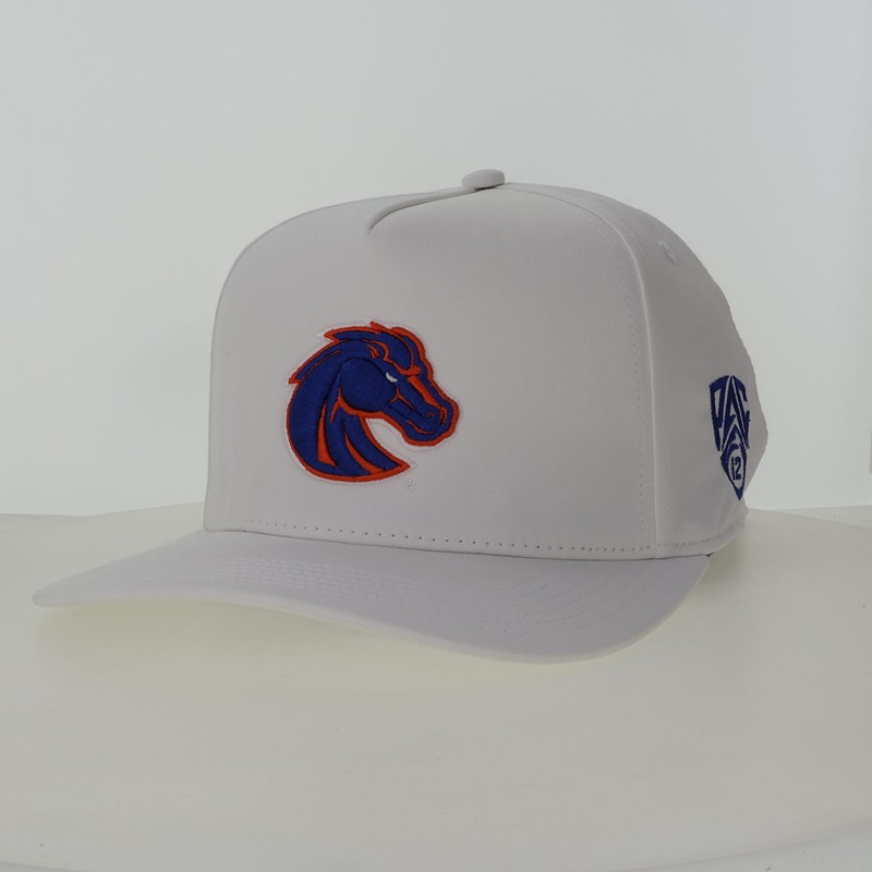 Boise State Cap - Bronco and Pac-12 Logo Caddy, White by Legacy Athletic (SKU 13489106532) Boise State Cap - Bronco and Pac-12 Logo Caddy, White by Legacy Athletic - main view