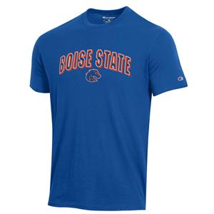 Boise State Tee Arch Over Logo Hi Density