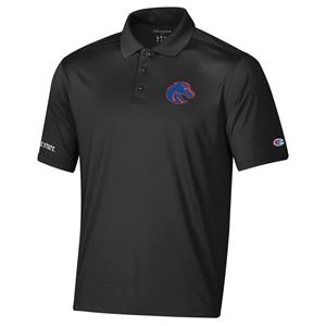 Image of BOISE STATE POLO LOGO SLEEVE -  black