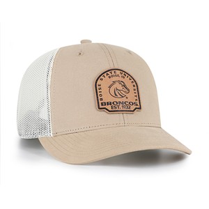 Boise State Trucker Cap - Arch Patch Logo by 47 Brand - 2 (SKU: 13462611628) Boise State Trucker Cap - Arch Patch Logo by 47 Brand - 2