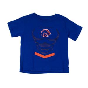 Boise State Tdlr Tee Super Hero-Cape Back
