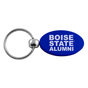 Image of Boise State Oval Colored Key Chain