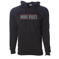 Image of BOISE STATE HOOD MANCHESTER LOGO -  black