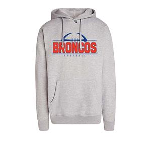 Image of BOISE STATE HOOD BRONCOS FOOTBALL GRAPHIC VALUE -  gray