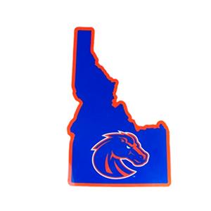 Boise State Cling Decal Idaho State Bronco Logo