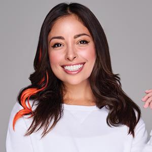 Image of Clip In Color Wavy Orange