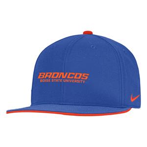 Image of Boise State Hat Broncos Flat Bill Snapback Nike