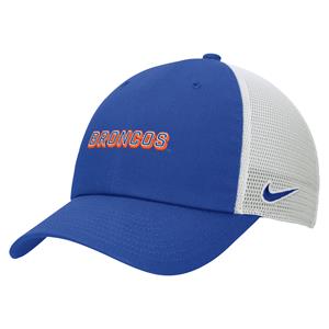 Image of BOISE STATE HAT BRONCOS SOFT MESHBACK NIKE -  royal