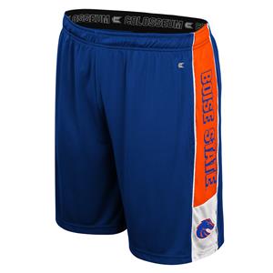 Boise State Shorts, Down Leg Logo (Quantum) by Colosseum