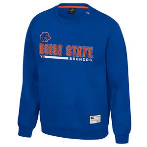 Image of BOISE STATE CREW LOGO RIGHT CHEST COLOSSEUM -  royal