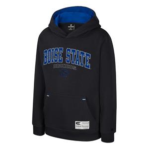Image of Boise State Youth Hoodie, Logo Under Broncos by Colosseum