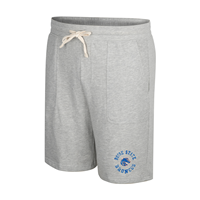 Boise State Sweat Short With Pockets And Circle Logo On Leg