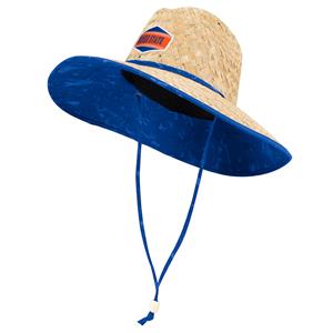 Image of BOISE STATE HAT STRAW WIDE BRIM LOGO -  1