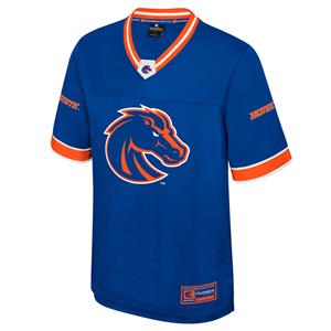 Image of BOISE STATE MESH FOOTBALL JERSEY -  royal