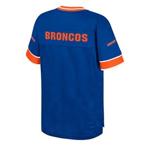 Image of BOISE STATE YOUTH FOOTBALL JERSEY CENTERED LOGO -  1