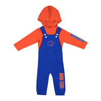 Image of Boise State Infant Overall Set Broncos Leg