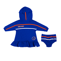 Image of Boise State Infant Dress With Bloomers Striped