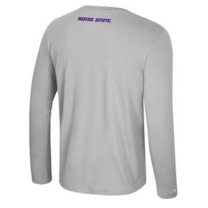 Image of BOISE STATE LS TEE MAC BRONCOS OVER LOGO -  1