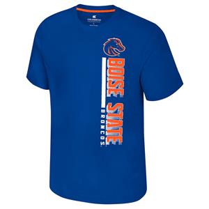 Image of BOISE STATE TEE BOISE DOWN LOGO ON BACK -  royal