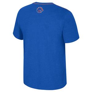 Image of BOISE STATE TEE WORDMARK OVER BRONCOS/LOGO -  1