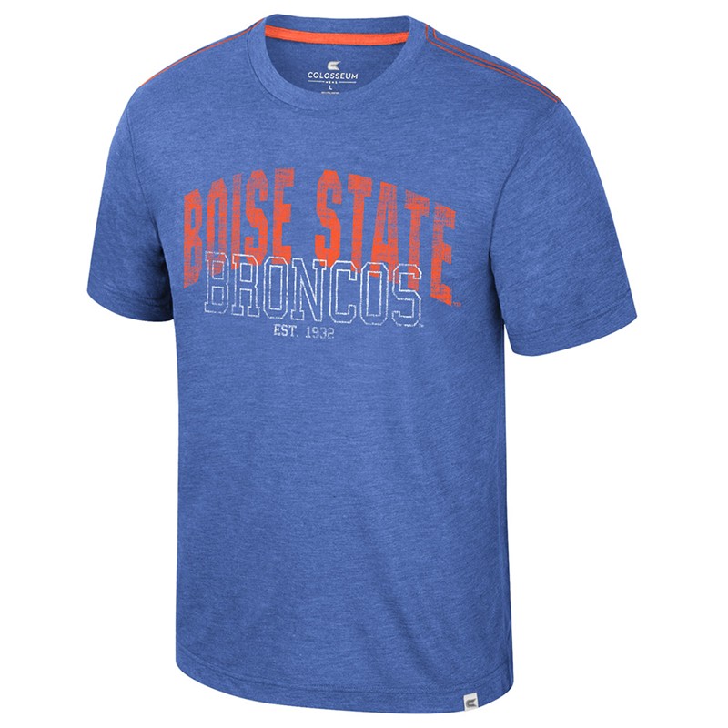 16- Boise State T-Shirt - Washed Out Wordmark by Colosseum (SKU 13433024496) 16- Boise State T-Shirt - Washed Out Wordmark by Colosseum - main view
