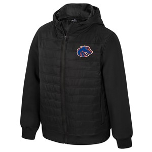 Boise State Jacket - Puffer Logo Left Chest by Colosseum - main view