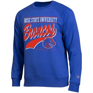Boise State Crewneck - Broncos Logo Established by Champion - main view