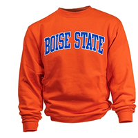 Image of BOISE STATE CREW WORDMARK ARCH -  orange