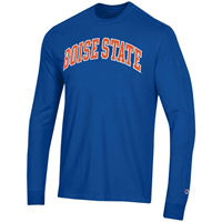 Image of BOISE STATE CREW WORDMARK ARCH -  royal