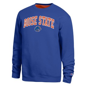 Boise State Crewneck - Twill Wordmark by Champion - main view