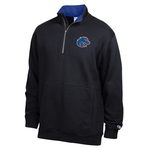 Boise State Quarter Zip - Front Pocket by Champion - main view