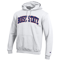 Image of BOISE STATE HOOD WORDMARK ARCH -  white