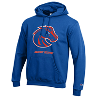 Boise State Hood Bronco Over Wordmark