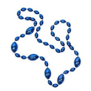 Image of FOOTBALL RALLY BEADS LARGE -  royal