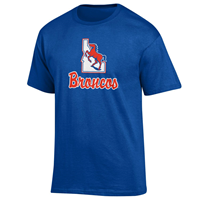 Boise State Tee Idaho State Bronco Logo