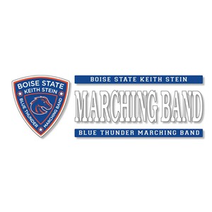 Boise State Marching Band Horizontal Decal - main view