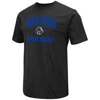 Image of BOISE STATE SPIRIT SQUAD TEE ARCH WORDMARK -  black