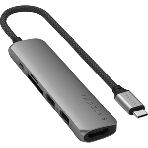 SATECHI 6in1 USB-C SLIM MULTIPORT ADAPTER SG