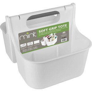 American Dream Soft Grip Tote, White - main view