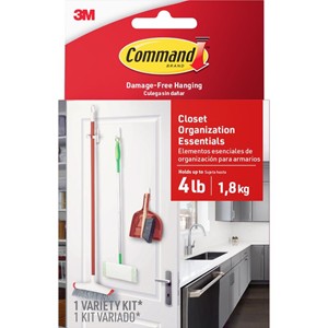 Command Closet Organization Essentials, 3-Count - main view