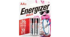 Energizer Max AA Batteries, 2 Pack - main view